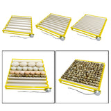 Maxbell Egg Incubator Tray Rotary Automatic Egg Turner for Duck Goose 7 Tubes