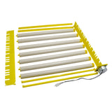 Maxbell Egg Incubator Tray Rotary Automatic Egg Turner for Duck Goose 7 Tubes