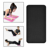 Maxbell Yoga Workout Knee Pad Elbow Cushion Exercise Fitness Home Gym Support Mat Black Large