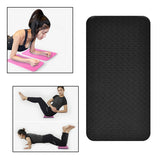 Maxbell Yoga Workout Knee Pad Elbow Cushion Exercise Fitness Home Gym Support Mat Black Large