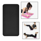 Maxbell Yoga Workout Knee Pad Elbow Cushion Exercise Fitness Home Gym Support Mat Black Large