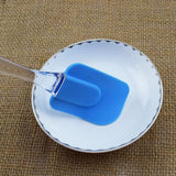 Maxbell Silicone Spatula Kitchen Utensil Cake Mixer for Cooking Baking Mixing Blue