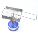 Maxbell Foldable Camp Stove Toaster with Long Handle for Outdoor Camping Picnic