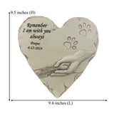 Maxbell Outdoor Pet Memorial Stone Grave Marker Kitten Dog Gravestone Cats Headstone