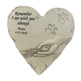 Maxbell Outdoor Pet Memorial Stone Grave Marker Kitten Dog Gravestone Cats Headstone