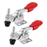 Maxbell 2Pcs 60Kg Holding Capacity Toggle Clamp Quick Horizontal Clamp Release Tools