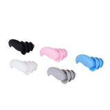 Maxbell Noise Reduction Ear Plugs Silicone Sound Blocking for Sleep Snoring Swimming White