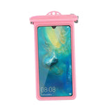 Maxbell Swimming Phone Bags Diving Waterproof Case Swim for iPhone XS Pink