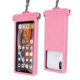 Maxbell Swimming Phone Bags Diving Waterproof Case Swim for iPhone XS Pink