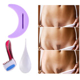 Maxbell Bikini Razor Shaver Shaping Tool for Pubic Hair and Skin Moon