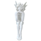 Maxbell Garden Ornament Fairy Angel Statue Decoration with Butterfly Wings Sitting