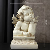 Angel Statue Religious Retro Angel Statue Figurine Home Decor Style1