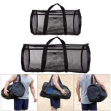 Maxbell Foldable Mesh Beach Bag Pool Tote Bags Shoulder Handbag Organizer Small