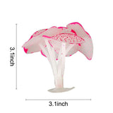 Maxbell 4x Silicone Artificial Simulation Fluorescent Coral for Aquarium Fish Tank A