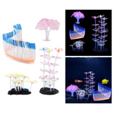 Maxbell 4x Silicone Artificial Simulation Fluorescent Coral for Aquarium Fish Tank C