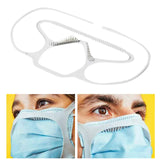 Maxbell Face Mask Holder Outer Support Frame Convenient Anti-Lost Anti-fogging white