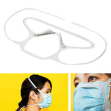 Maxbell Face Mask Holder Outer Support Frame Convenient Anti-Lost Anti-fogging white