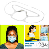 Maxbell Face Mask Holder Outer Support Frame Convenient Anti-Lost Anti-fogging white