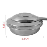 Maxbell Stainless Steel Compact Backpacker Alcohol Stove Outdoor Burner Hiking Small