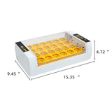 Maxbell 24 Egg Incubator Automatic Digital Farm Duck Chicken Hatcher With Light