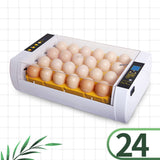 Maxbell 24 Egg Incubator Automatic Digital Farm Duck Chicken Hatcher With Light