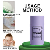 Maxbell Removes Blackheads Facial Mud Mask Deep Cleansing for Younger Looking Skin Eggplant