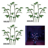 Maxbell Assembly Artificial Houseplant Night Light Branch Leaf LED Lamp Indoor 100