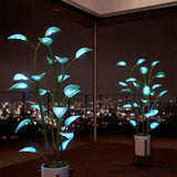 Maxbell Assembly Artificial Houseplant Night Light Branch Leaf LED Lamp Indoor 100