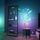 Maxbell Assembly Artificial Houseplant Night Light Branch Leaf LED Lamp Indoor 100