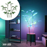 Maxbell Assembly Artificial Houseplant Night Light Branch Leaf LED Lamp Indoor 300