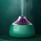 Maxbell 200ml USB Air Humidifier with Colorful Led Light Gifts  Green