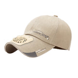 Maxbell Outdoor Cooling Fan Hat Baseball Cap Sun Hat Outdoor Camping Light khaki