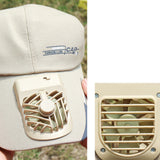 Maxbell Outdoor Cooling Fan Hat Baseball Cap Sun Hat Outdoor Camping Light khaki