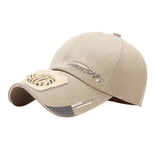 Maxbell Outdoor Cooling Fan Hat Baseball Cap Sun Hat Outdoor Camping Light khaki