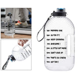 Maxbell 3.78L BPA Free Portable Water Bottle Wide Mouth Large Water Jug for Gym Camp