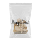 Maxbell Golden Cherub Trinket Box Keepsake Box Jewelry Necklace Earring Storage Case