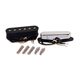 Maxbell 2pcs Bridge Pickup + Neck Pickup for Electric Guitar Replacement Parts