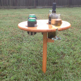 Maxbell Collapsible Outdoor Wine Table Trip Beer Bottles Serving Home Support Rack