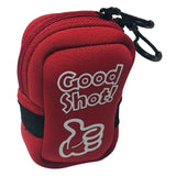 Maxbell Neoprene Golf Range Finder Bag Pouch Case Holder with Carabiner Red