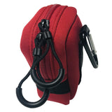 Maxbell Neoprene Golf Range Finder Bag Pouch Case Holder with Carabiner Red