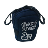 Maxbell Neoprene Golf Range Finder Bag Pouch Case Holder with Carabiner Dark Blue