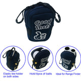 Maxbell Neoprene Golf Range Finder Bag Pouch Case Holder with Carabiner Dark Blue