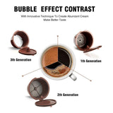 Maxbell Refillable Coffee Capsule Cup For Nescafes Coffee Machine Brown