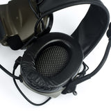 Maxbell Tactical Headset Ear Protection Comtac Headphone Hunting Shooting Army Green