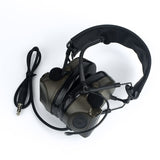 Maxbell Tactical Headset Ear Protection Comtac Headphone Hunting Shooting Army Green