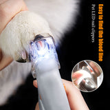 Maxbell Grooming Tool Safety Pet Nail Trimmers Clippers w/ LED Light Claw Care