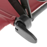 Maxbell Flexible Massage Table Face Cradle Headrest Pillow & Hanging Arm Rest Red