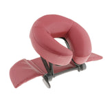Maxbell Flexible Massage Table Face Cradle Headrest Pillow & Hanging Arm Rest Red