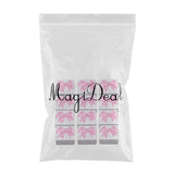 Maxbell Pack of 12 Earring Square Paper Jewelry Gifts Boxes Weddings  Pink