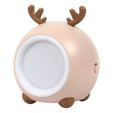 Maxbell Deer Night Light Kawaii Animal Lamp Dimmable Light Teen Girls Bedroom Decor brown